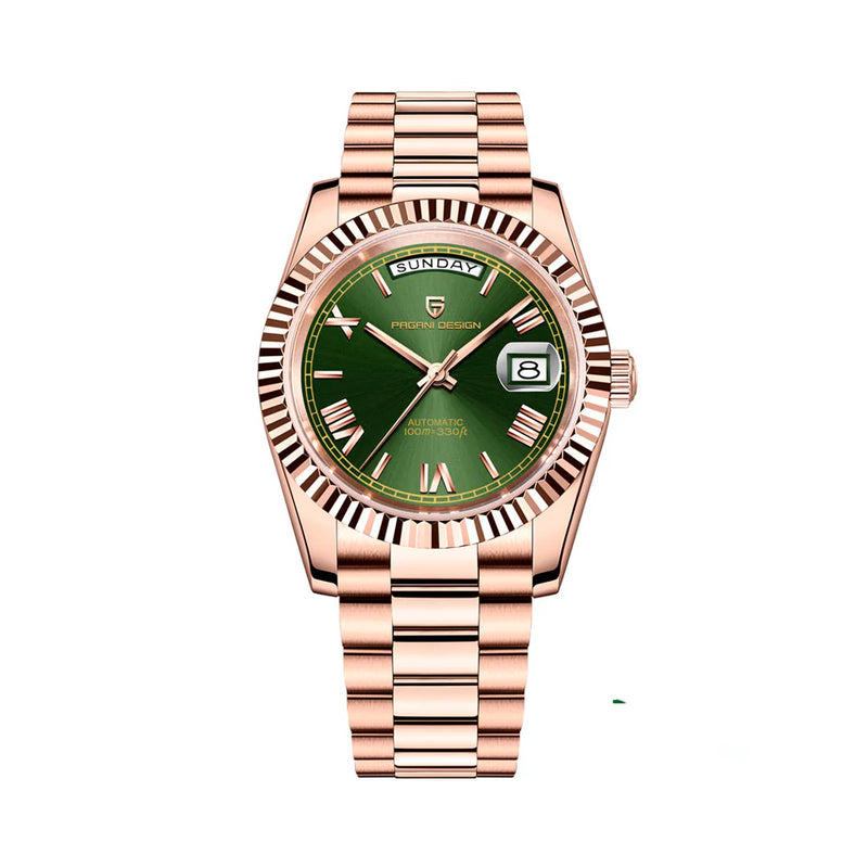 Maverick London Rose Gold Green